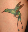 hummingbird pic tattoo